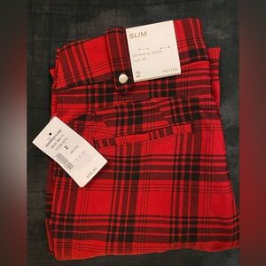 Cleo Plaid size 2 womans dress pants